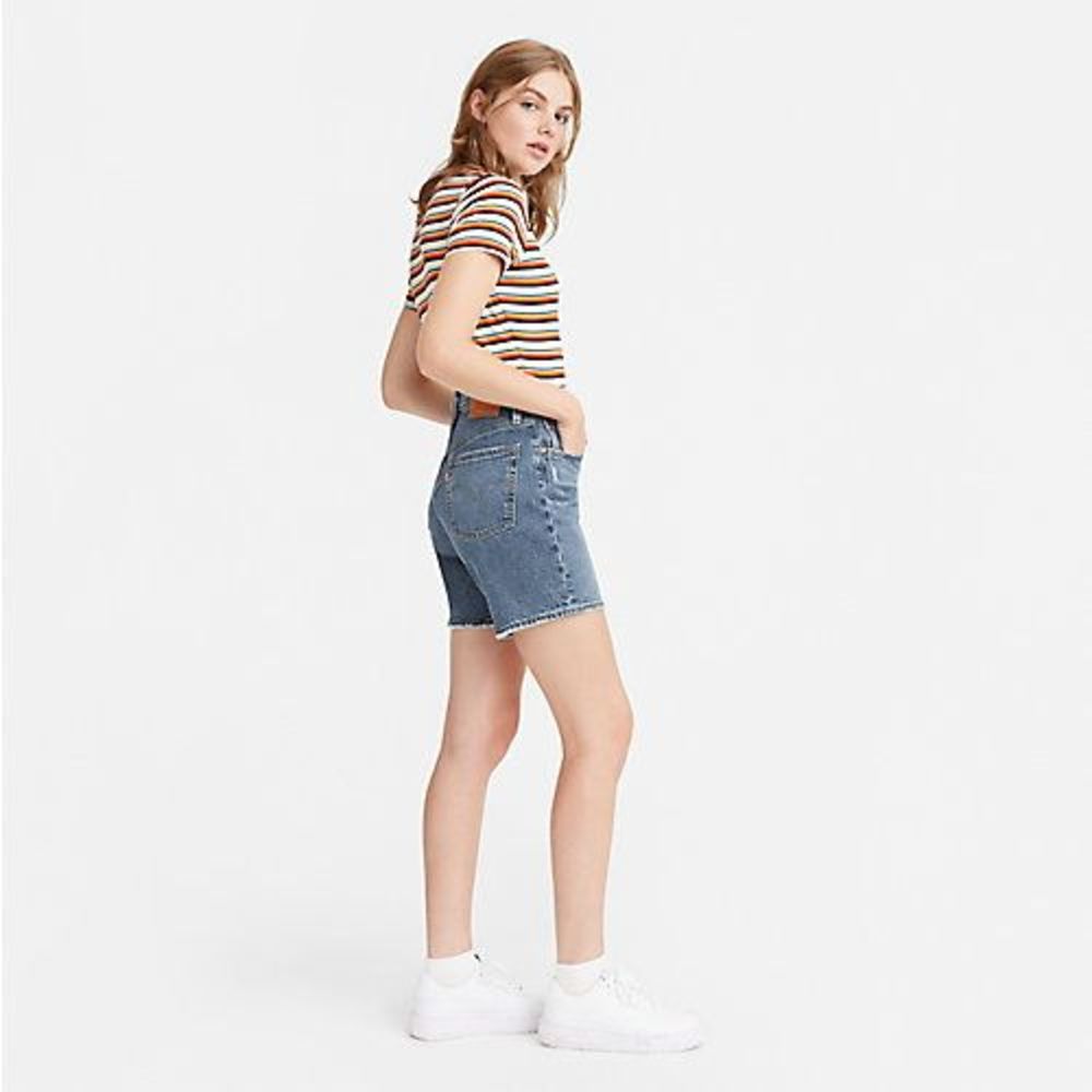 501® Original Mid Thigh Women's Shorts - - Picture 2 of 4